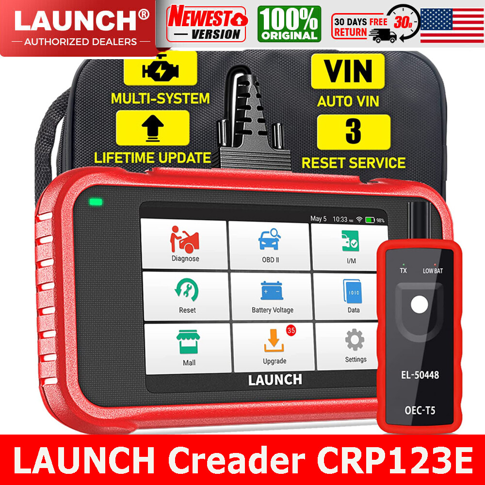 2024 Elite LAUNCH CRP123E CRP129E V2.0 Car Diagnostic Scanner Key Coding Tool