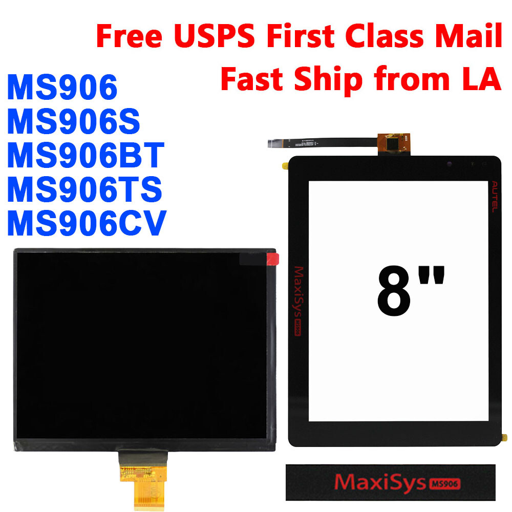 OEM LCD Display Touch Screen Digitizer For Autel MaxiSys MS906 MS906BT MS906TS