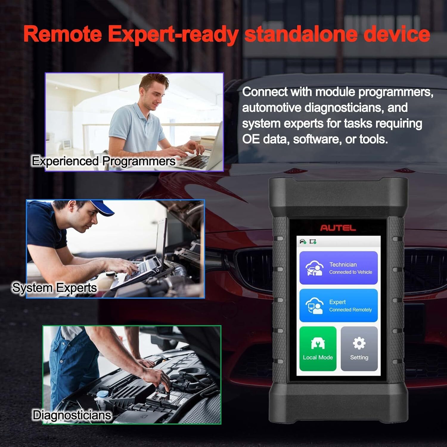 Autel MaxiFlash XLink Expert-Driven Remote Diagnostic Work To PC MS909 MS919