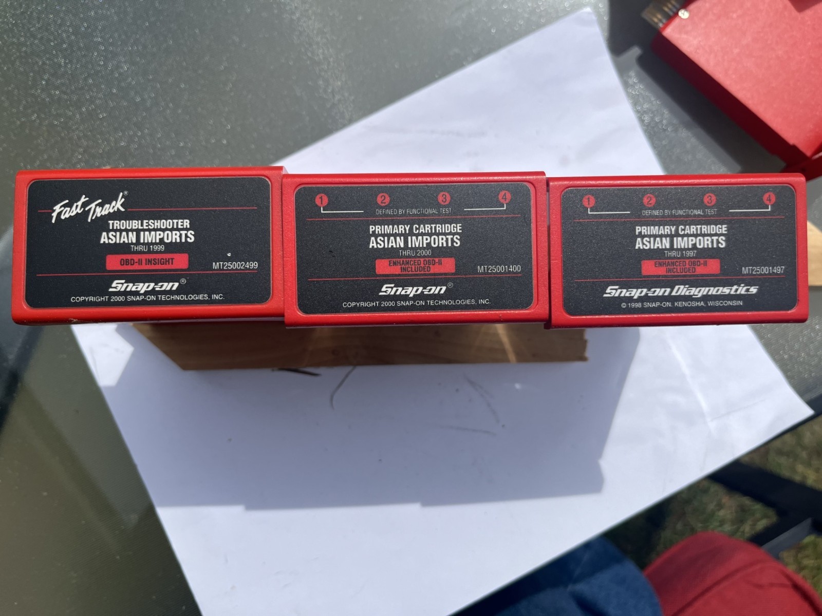 LOT OF 3 SNAP-ON INTERFACE MT25001400,MT25001497,MT25002499