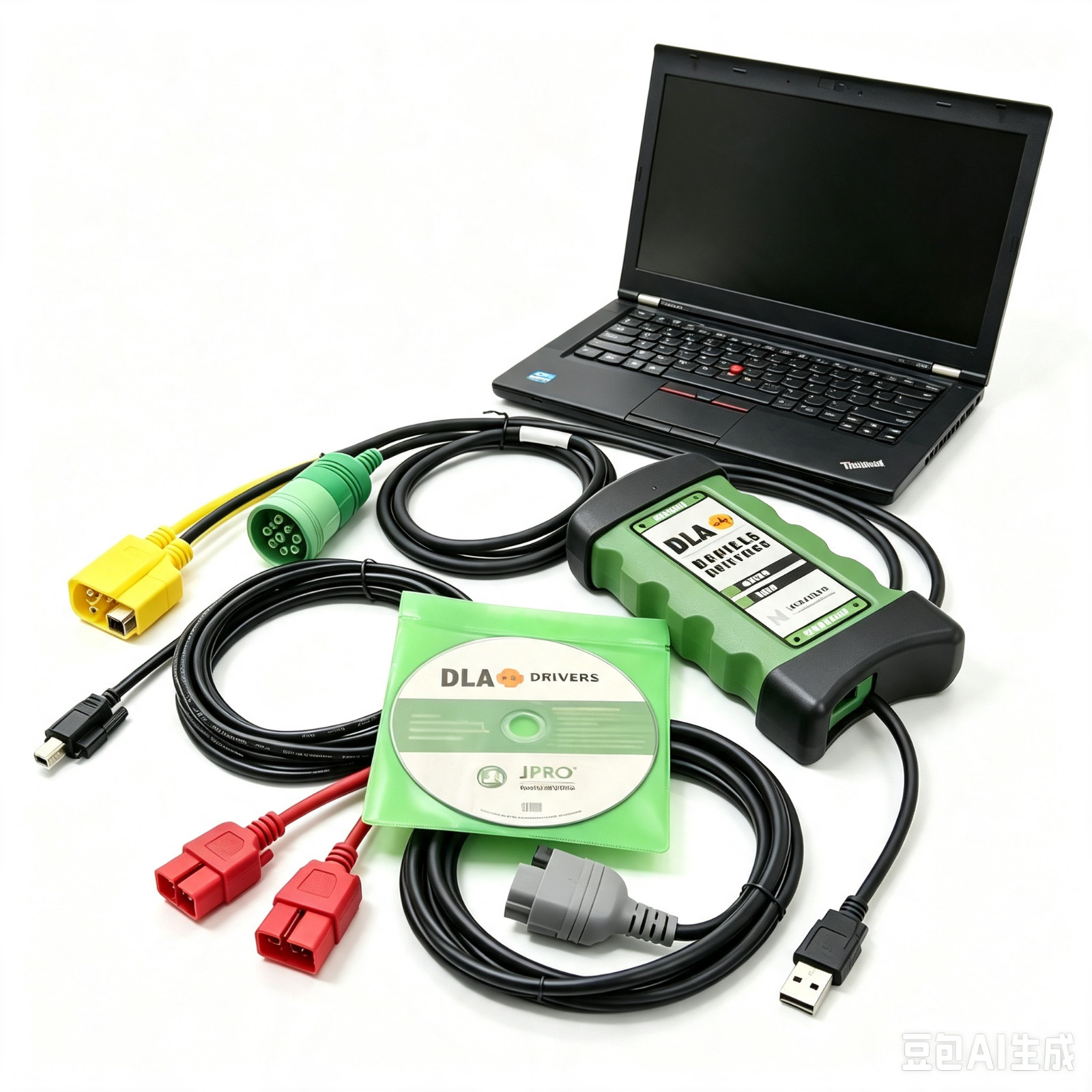 2025 JPRO DLA+ 2.0 diagnosis Adapter Vehicle Heavy Truck Tool +ssd no Software
