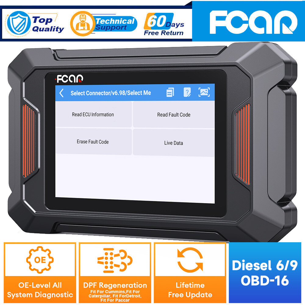 For Detroit Diesel Heavy Duty Truck Scanner All System Diagnostic Tool DPF Regen