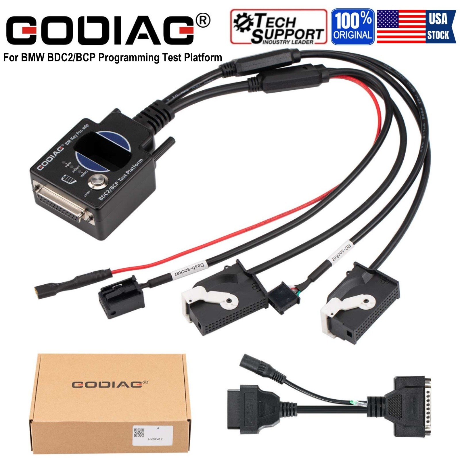 GODIAG for BMW BDC2/BCP Programming Test Platform for to GT109 BDC2 Diagnostics