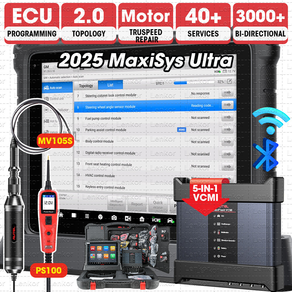 2025 Autel MaxiSys Ultra MS ULTRA Diagnostic Scan 5-in-1 VCMI PROGRAMMING Tool