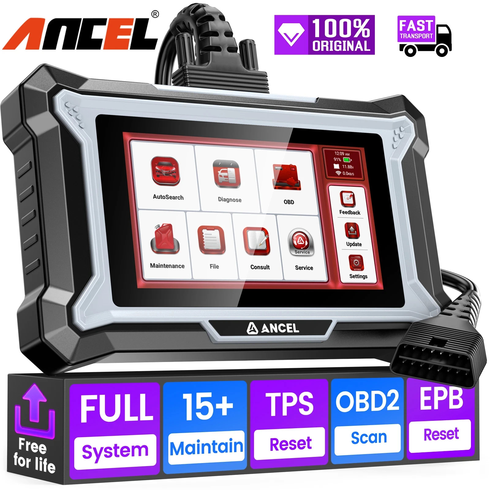 Mazda CX-3 Best Pro Diagnostics WIFI Scanner Tablet Full Car Scan Tool DS20