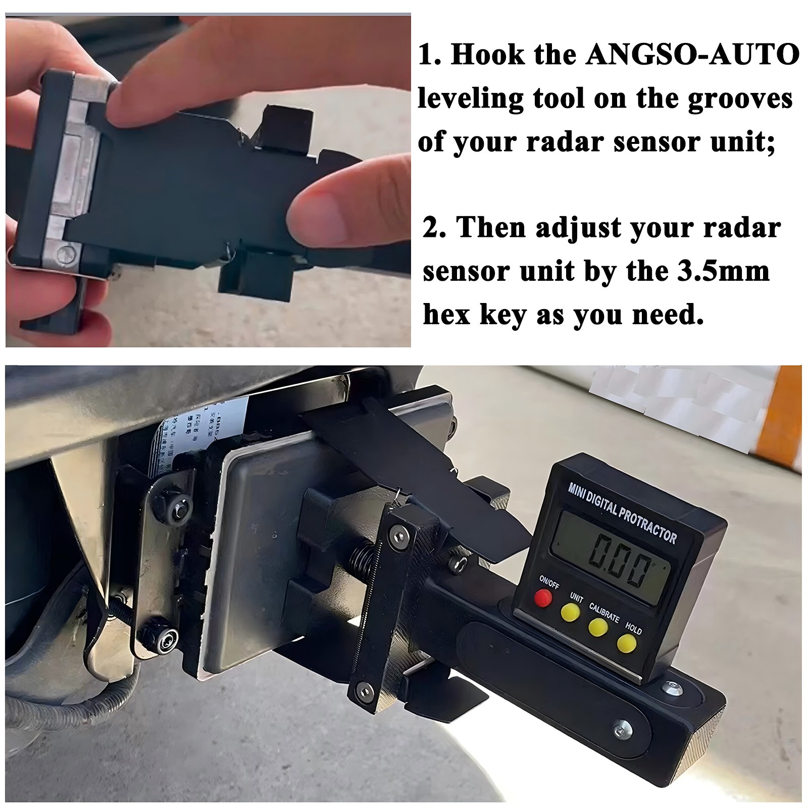 ADAS Radar Angle Leveling Tool Dynamic Calibration ACC Radar Sensor Positioning