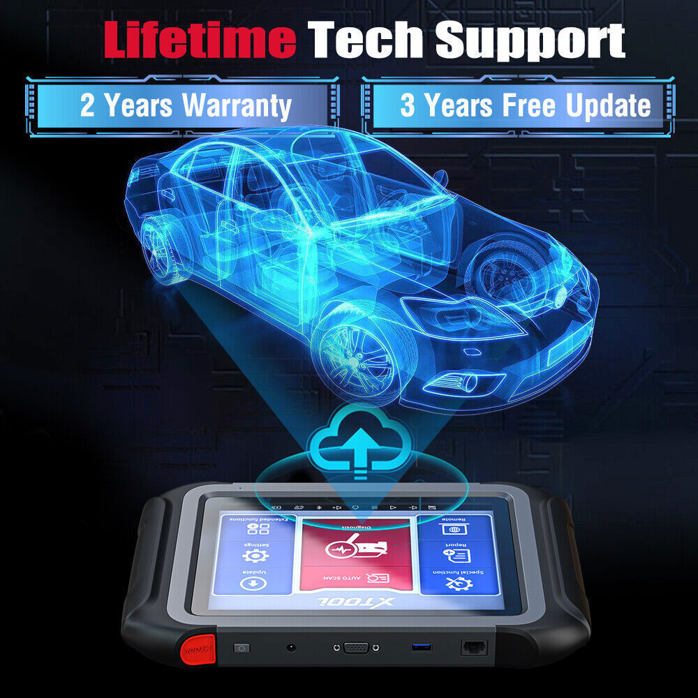 XTOOL D9 Full Systems Diagnostic Scanner E/CU Programming DOIP Tool 42+ Reset