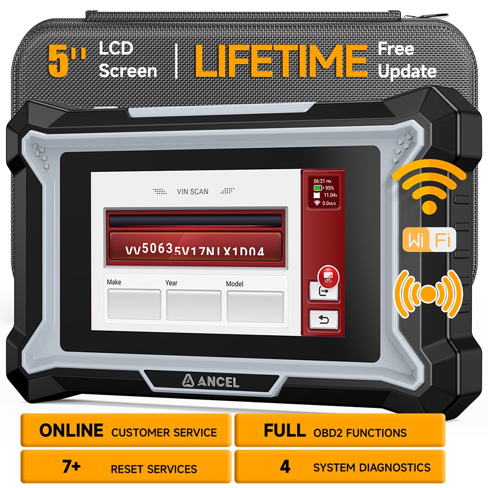 Professional Auto Diagnostic OBD2 Scanner Clear Fault Reader For Chrysler Jeep