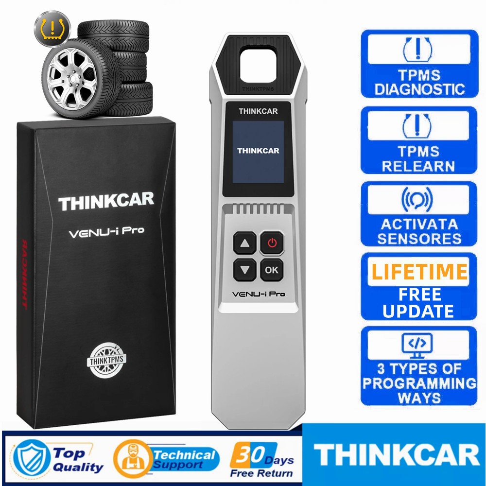 THINKTPMS VENU iPro TPMS Relearn Tool TPMS Sensors Activate/Reset/Programming US