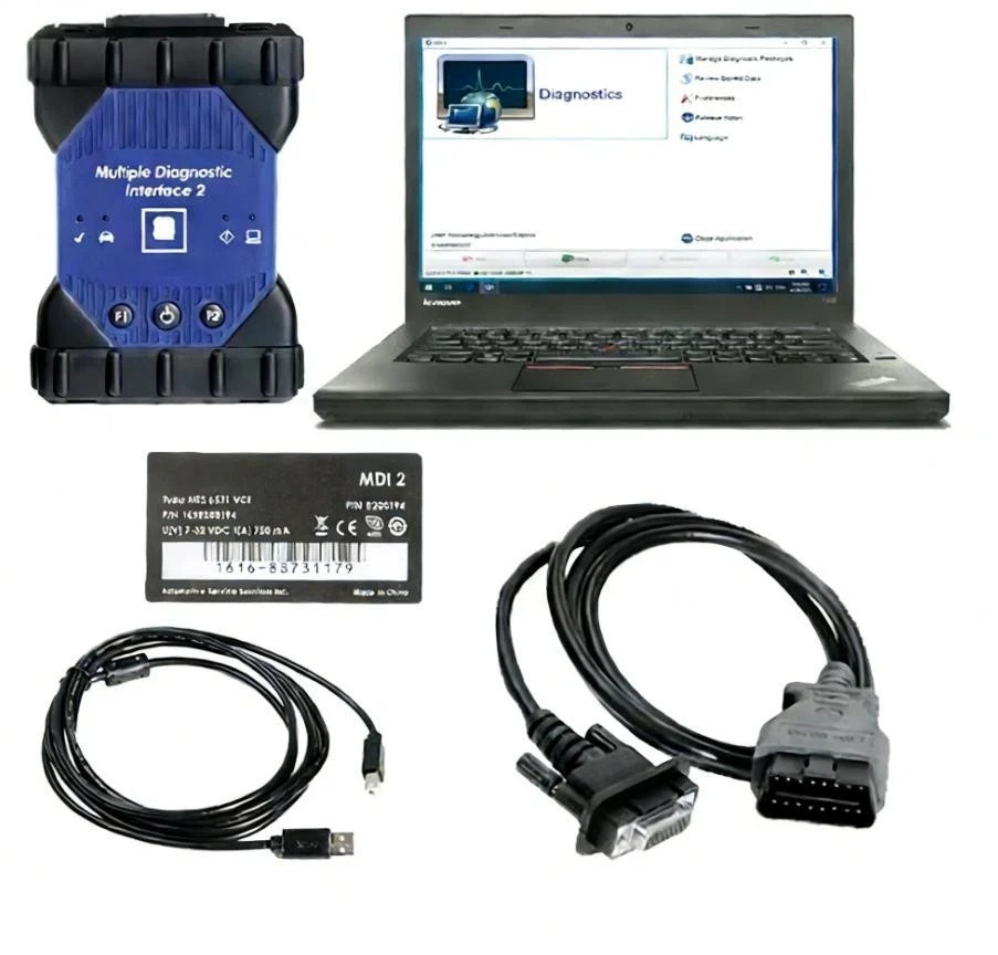 V2025.09 For MDI 2 WiFi Diagnostic Scanner Tool With X230 Laptop