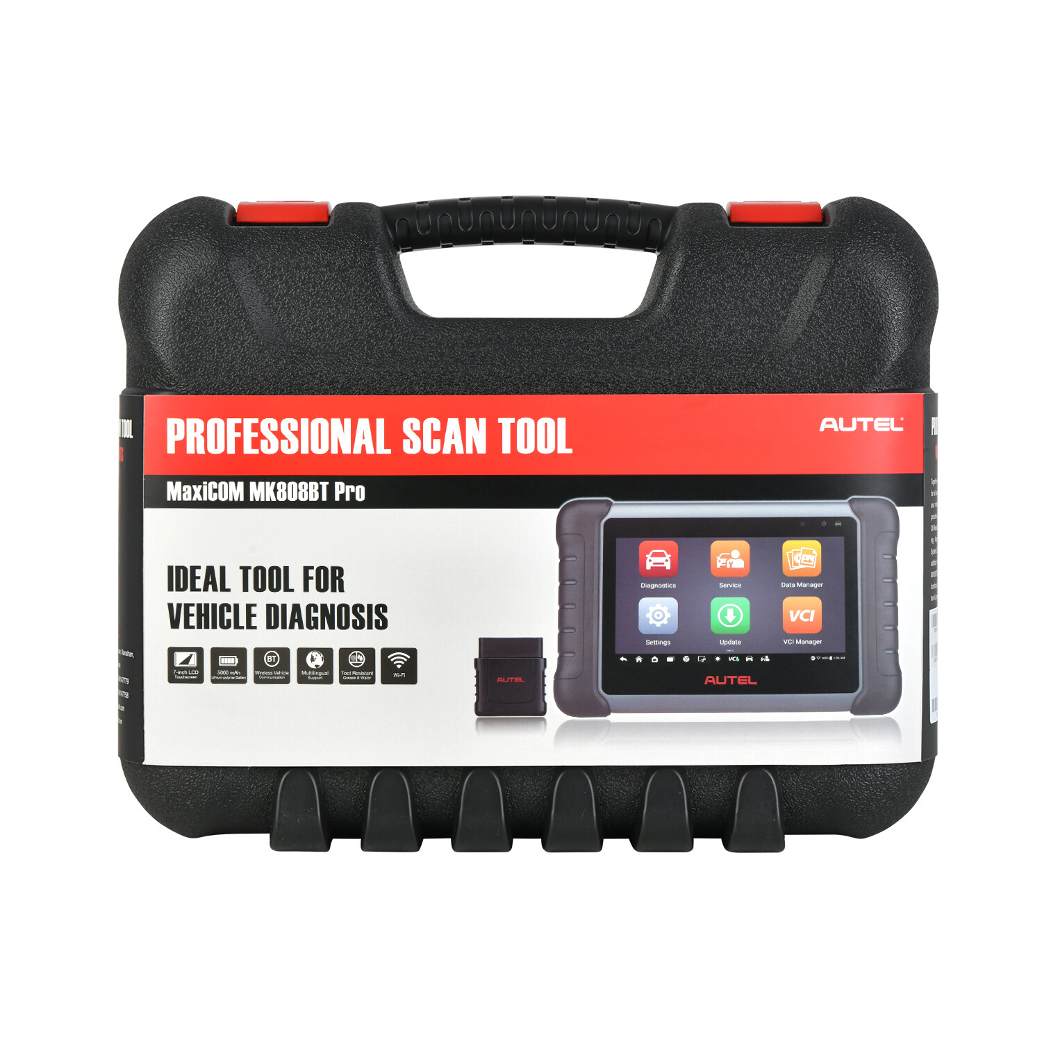 2024 Autel MaxiCOM MK808BT PRO Bi-directional OBD2 Scanner Auto Diagnostic Tool