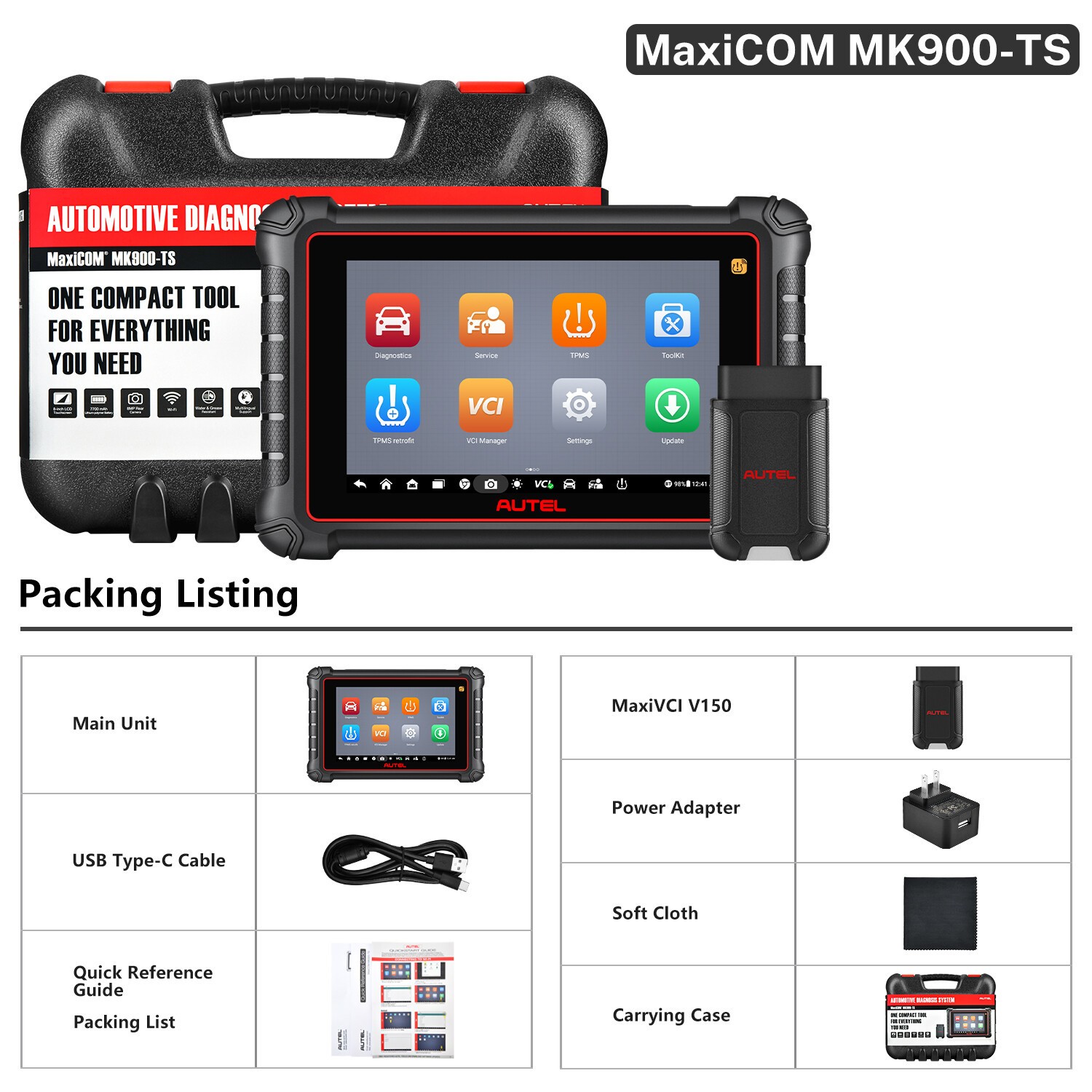 Autel AutoLink AL319 OBD2 Scanner Automotive Engine Fault Code Reader CAN Scan