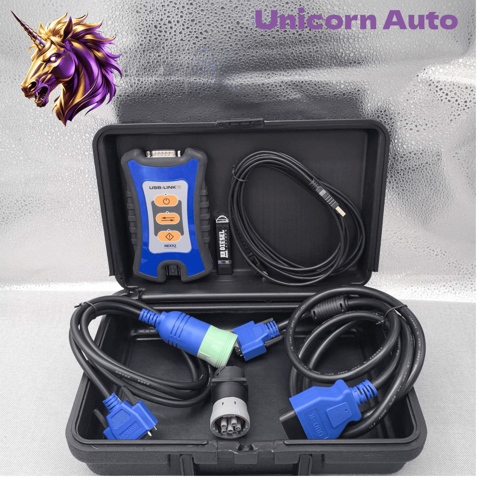 NEXIQ USB-Link 3 Full Chip Clone Heavy Duty Diesel Truck OBD2 Diagnostic Tool