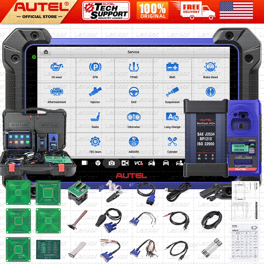 Autel MaxiIM IM608 PRO II IMMO Key Fob Programming Tool ECU Coding Bidirectional