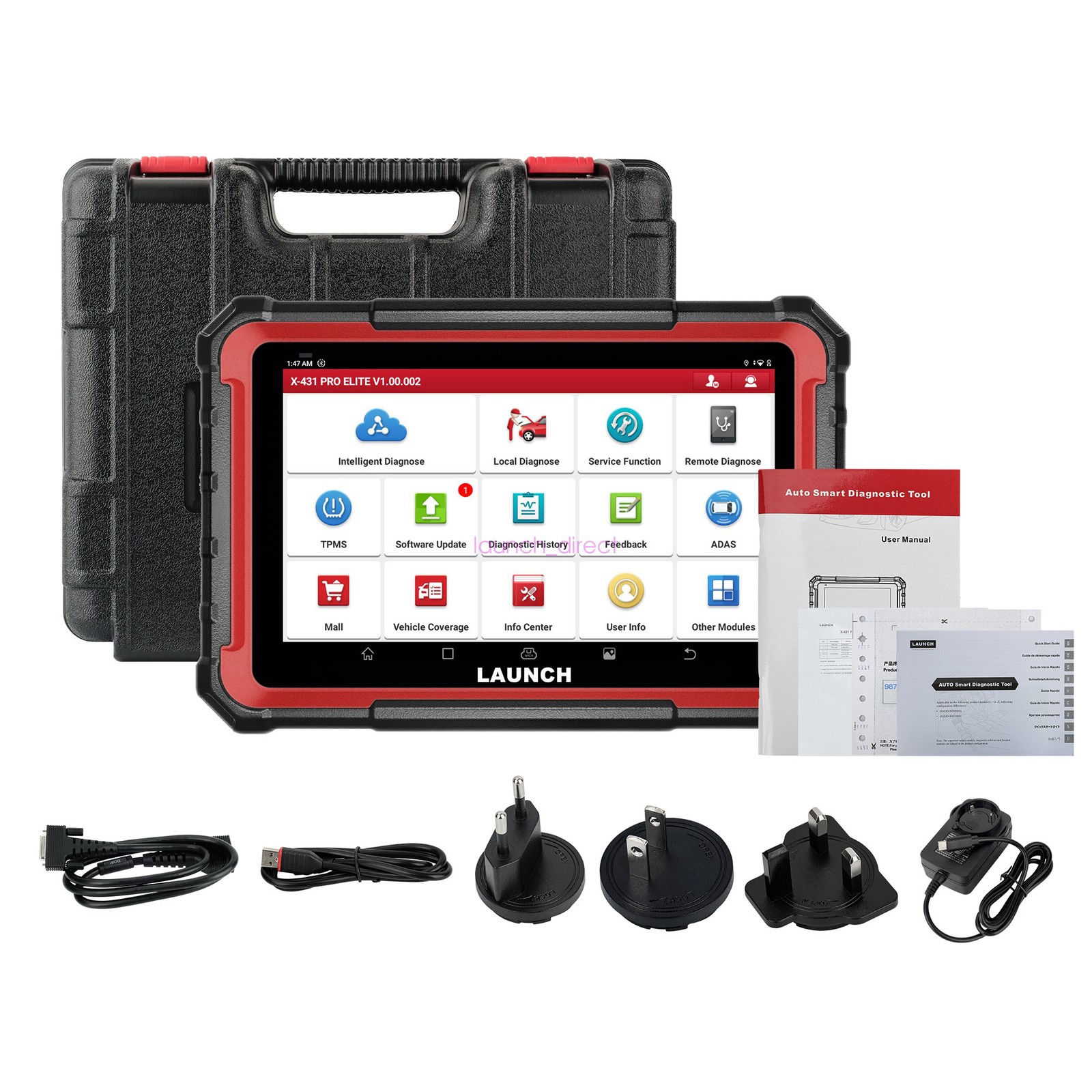 2025 LAUNCH X431 Pro Elite V+ PRO5 Bidirectional Car Diagnostic Scanner Coding