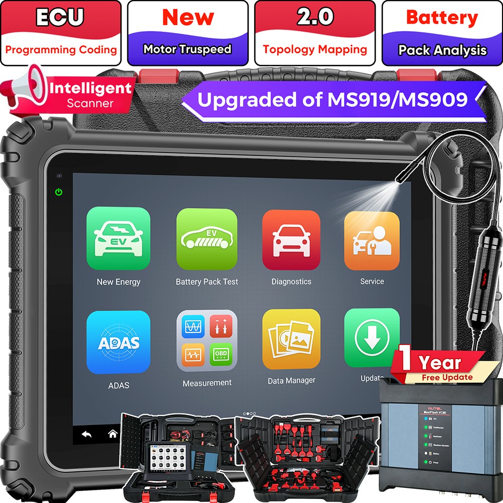 Autel MaxiSYS Ultra EV Intelligent Scanner Tool 2026 EV Ver.of Ultra S2 MS909 S2