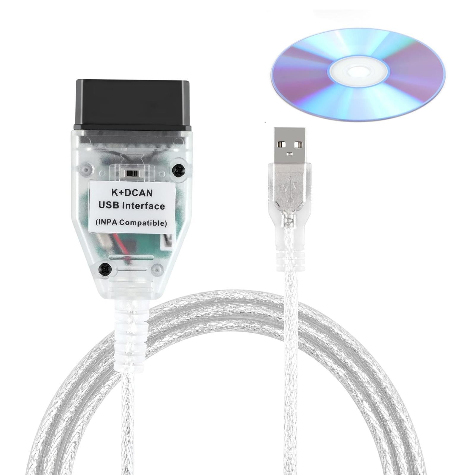 Car Diagnostic Cable with Switch Simple Installation Supplies Premium Sturdy