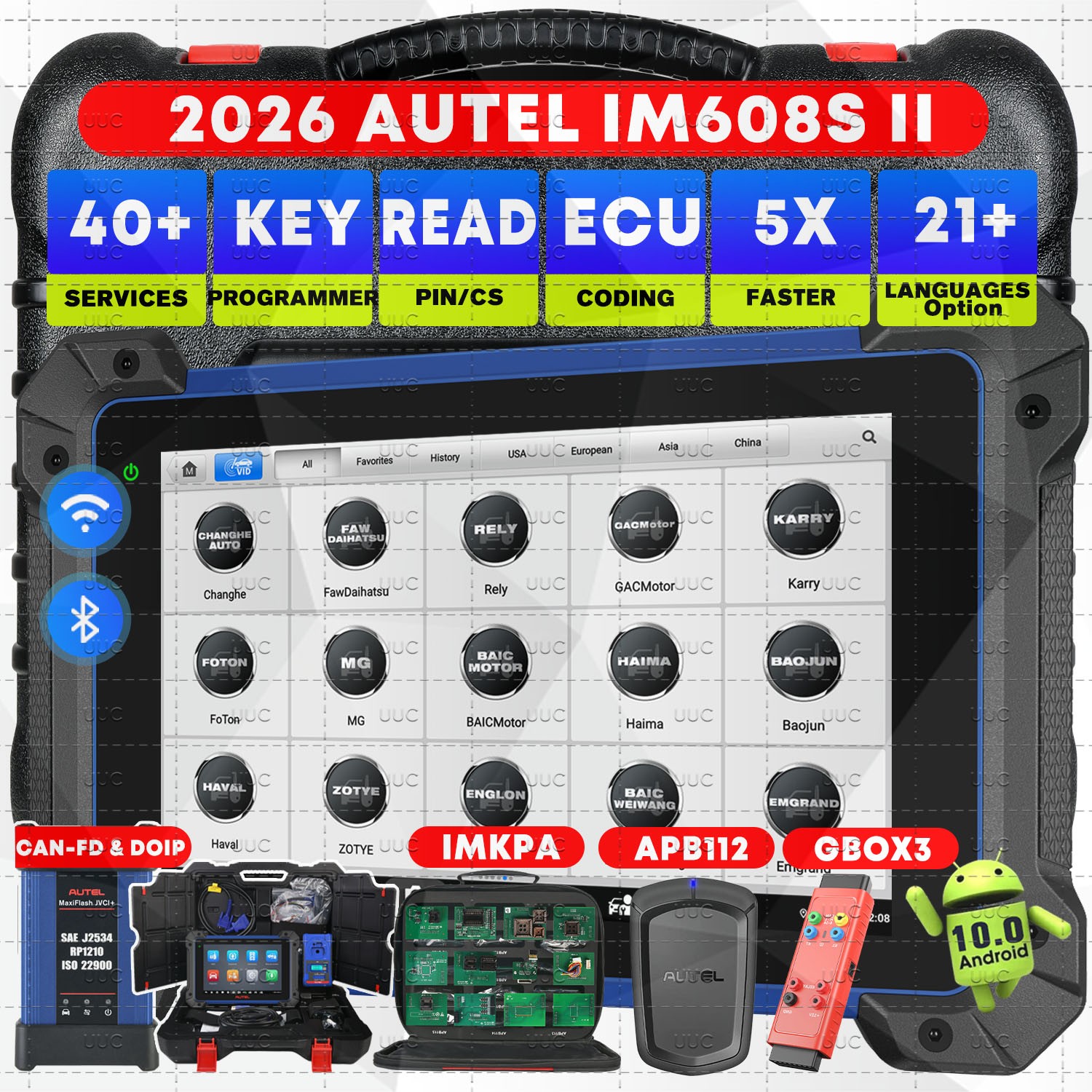 2026 New Autel MaxiIM IM608S II Automotive Scanner IMMO Key Program Scan Tool