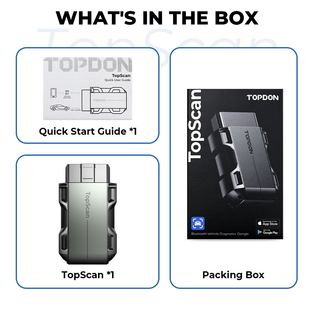 2024 TOPDON Topscan All System Diagnostic Scanner OBD Tool Oil Reset Code Reader