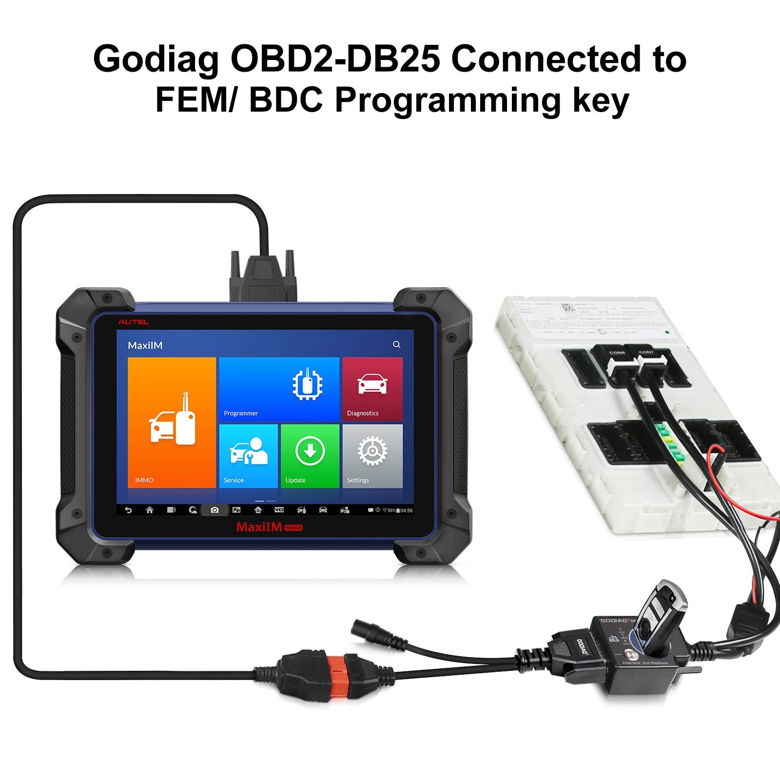 GODIAG Fit For BMW FEM BDC CAS4 CAS4+ Test Platform Work With VVDI2 CGDI IM608