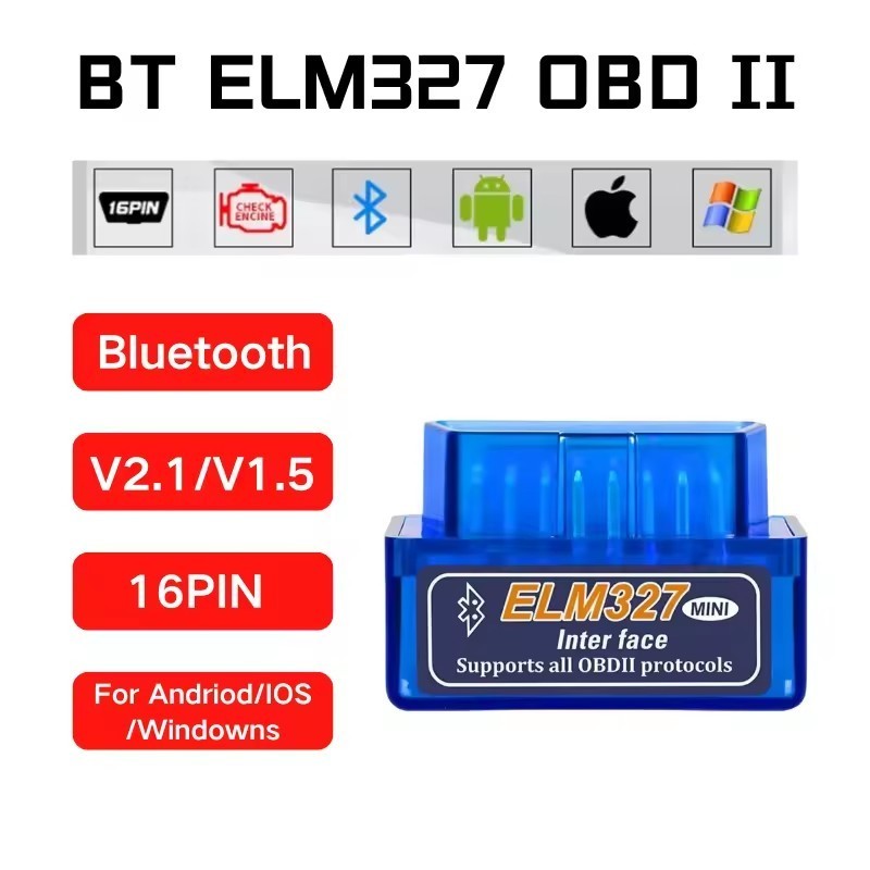 OBD2 Scanner Mini ELM327 V2.1/V1.5 Code Reader Car Diagnostic Tools Check Engine