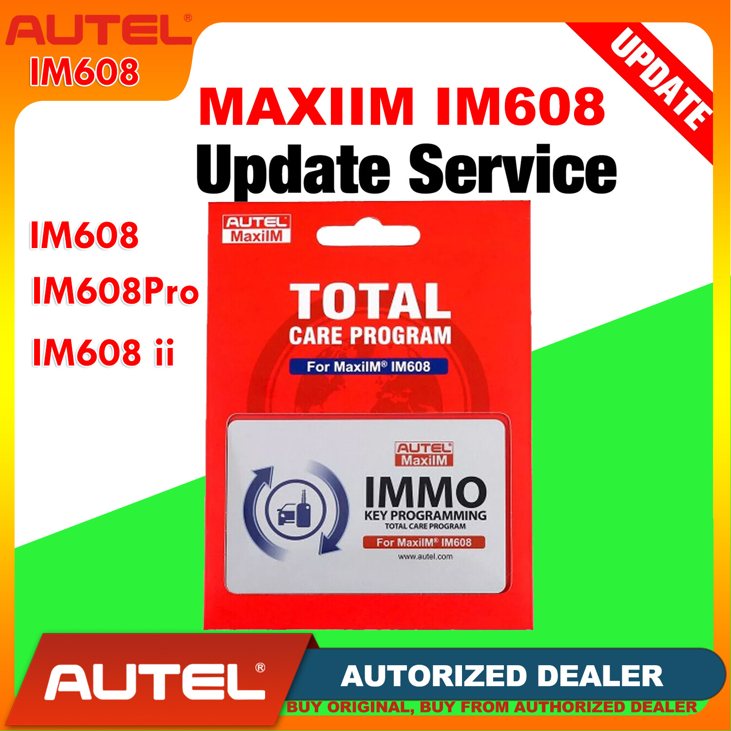 Autel MaxiIM IM608 II M608 IM608 PRO 【1 Year】Update 12 MONTH Subscription