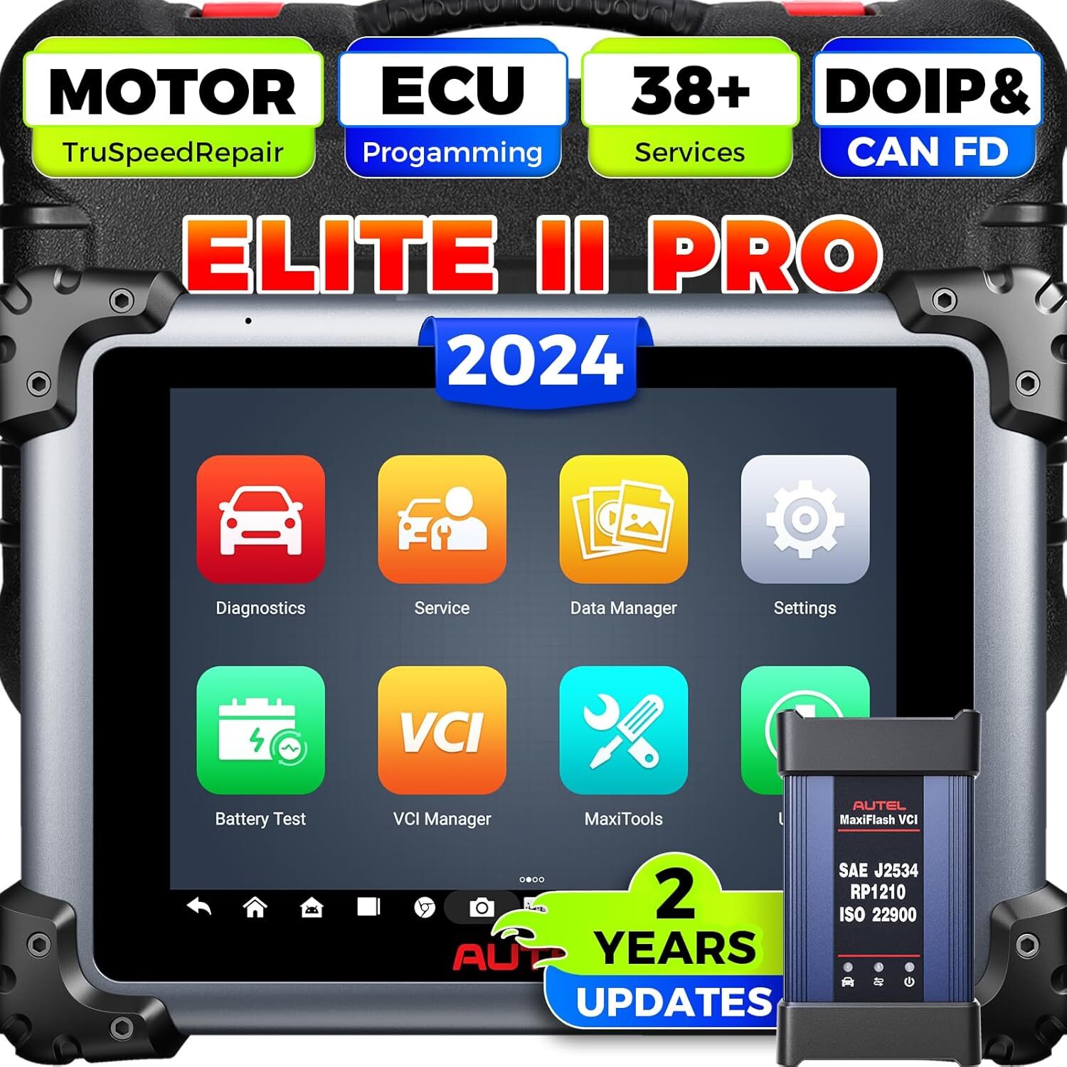 2026 Autel MaxiSys Elite II PRO ULTRA Scanner J2534 ECU Programming Coding Tool