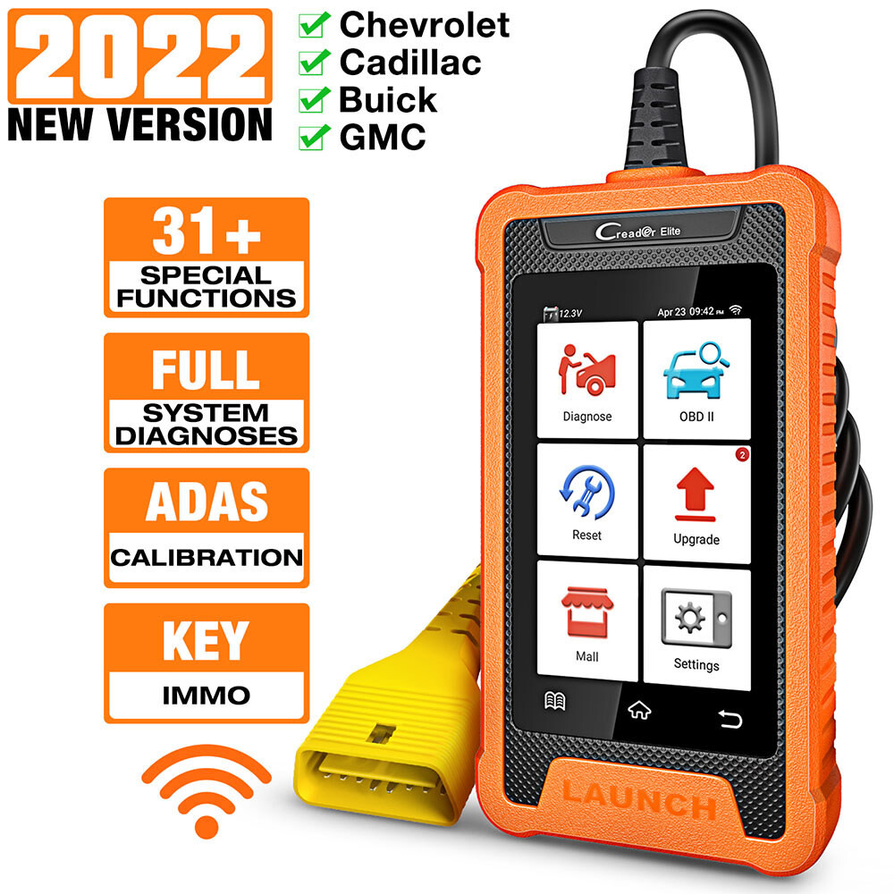 LAUNCH Elite For GM Full System Auto Diagnostic Tool OBD2 Scanner Code Reader