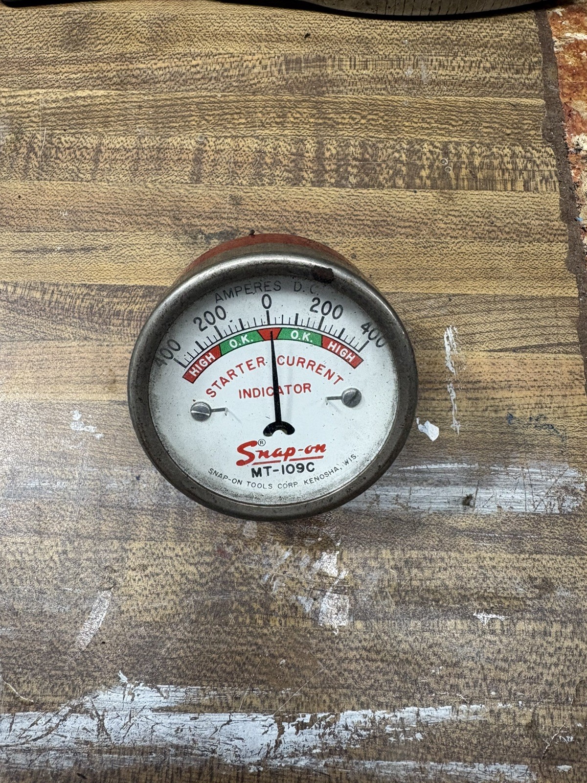 Snap On Starter Current Indicator Mt109-c Snap On Starter Current Indicator