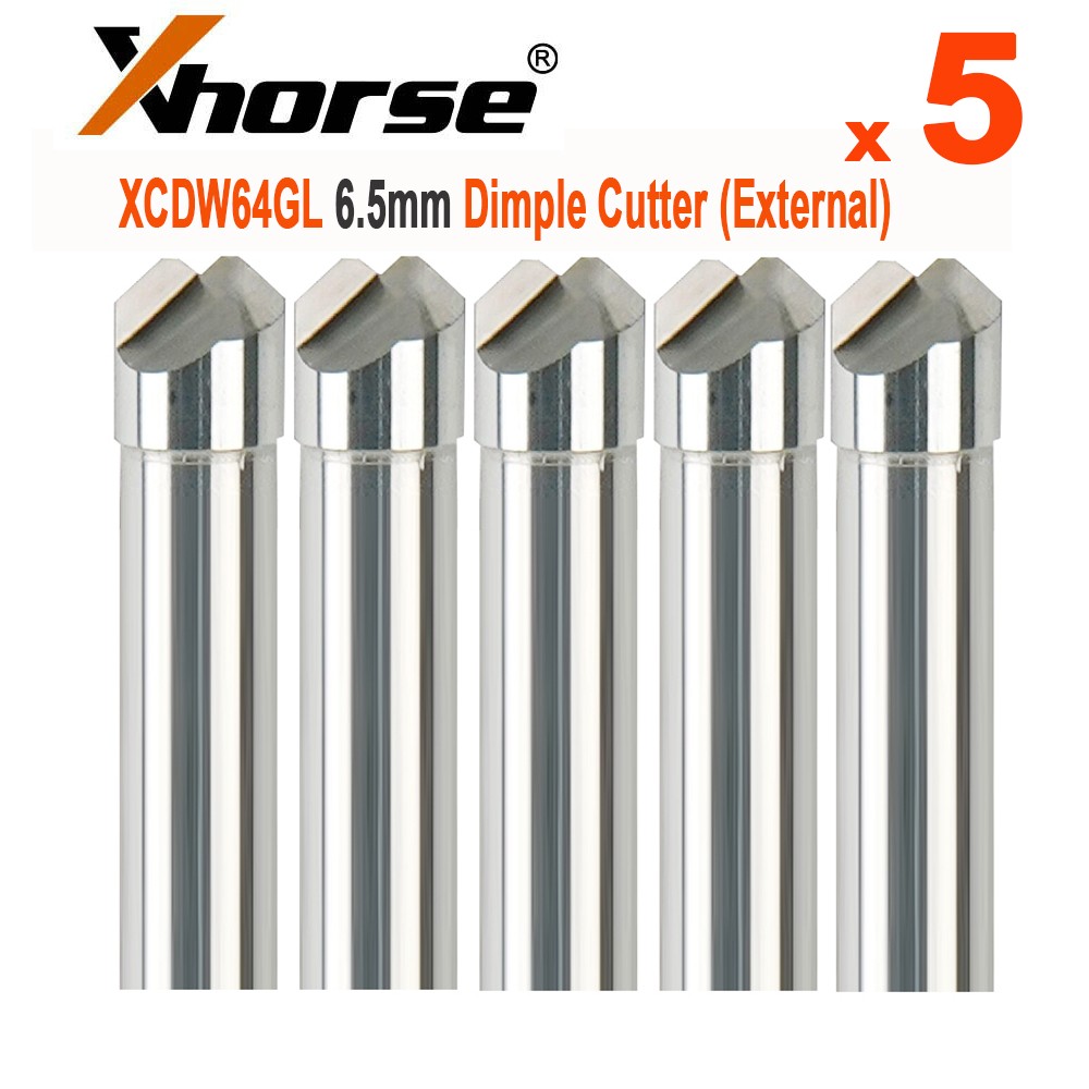 5PCx Xhorse XCDW64GL 6.5mm Dimple Cutter (External) for CONDOR XC-MINI PLUS II