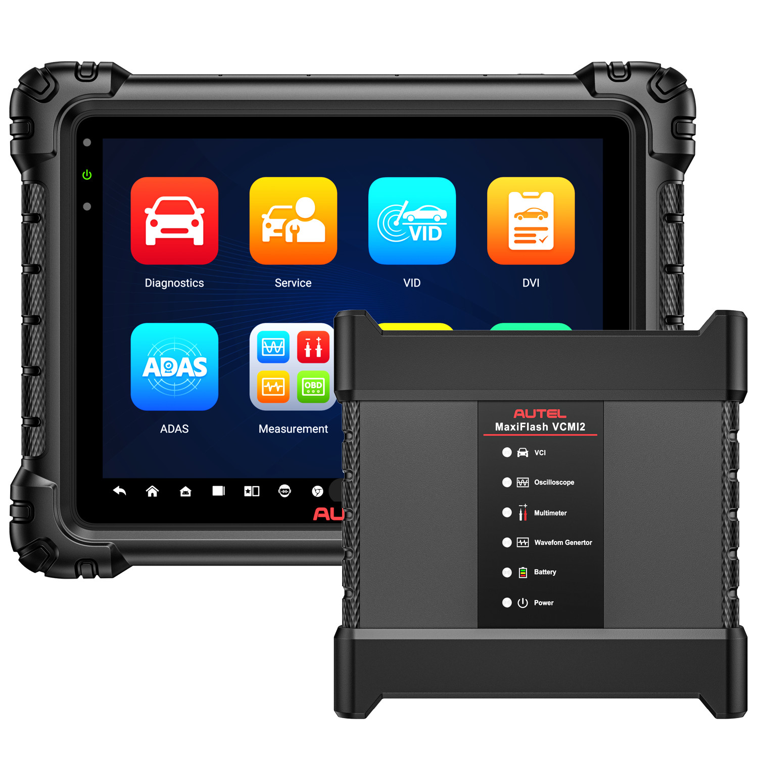 2Y Autel MaxiSys MS919 S2 AI Diagnostic VCMI2 Enhanced Oscilloscope Topology 3.0