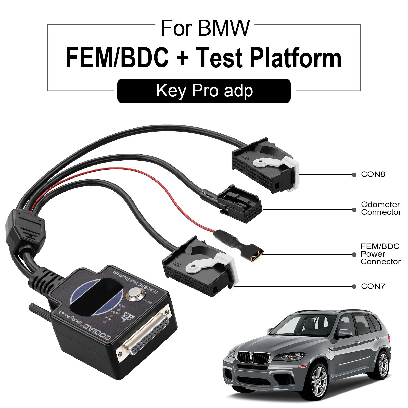GODIAG Fit For BMW FEM BDC CAS4 CAS4+ Test Platform Work With VVDI2 CGDI IM608