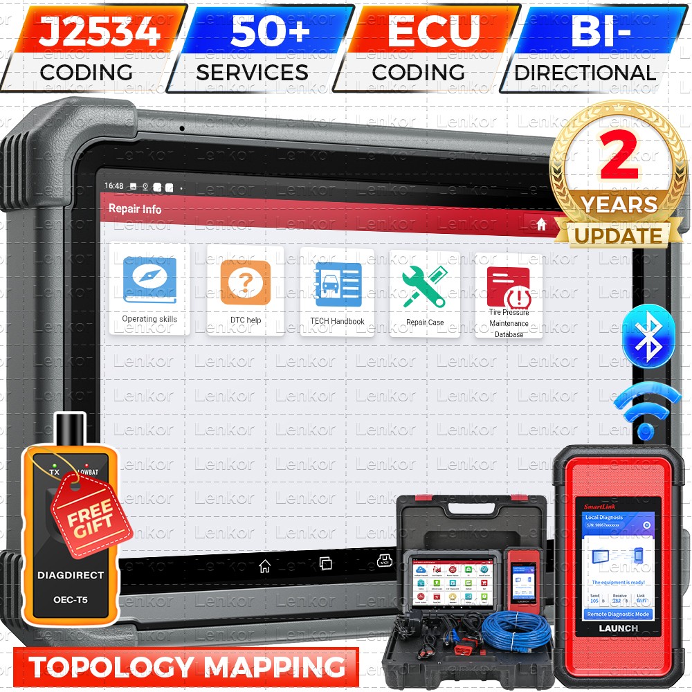 2025 LAUNCH X431 PRO3S V+ ELITE Pro 5 Diagnostic Tool J2534 Programming Coding