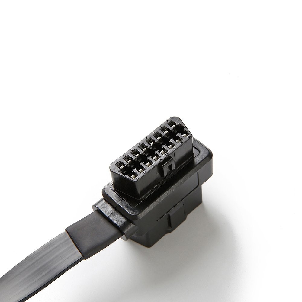 bbfly-A9 OBD II OBD2 16 Pin Splitter Extension 1x Male and 2X 1 Pack, Black