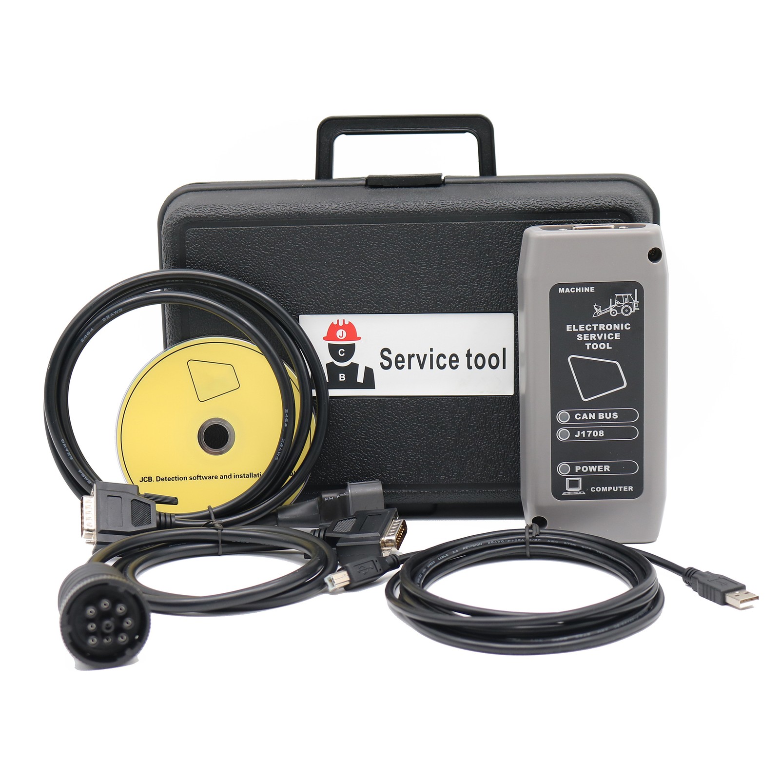 for JCB Electronic Service Diagnostic Tool Excavato Loader V24.1.3 Servicemaster
