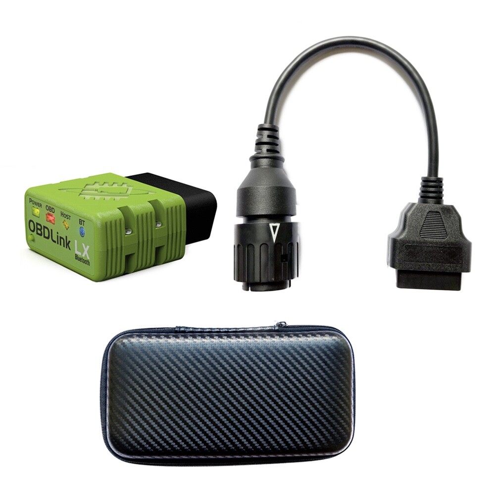 OBDLink LX Bluetooth +10PIN Scan FOR BMW Motocycle Vehicle Motoscan Bimmercode