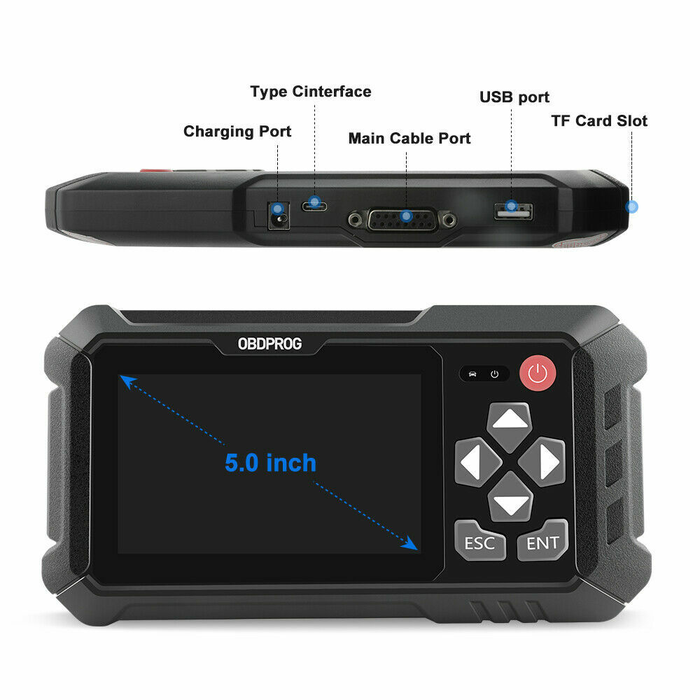 OBDPROG M500 OBD2 Code Reader Odometer Correction Adjustment Diagnostic Mileage
