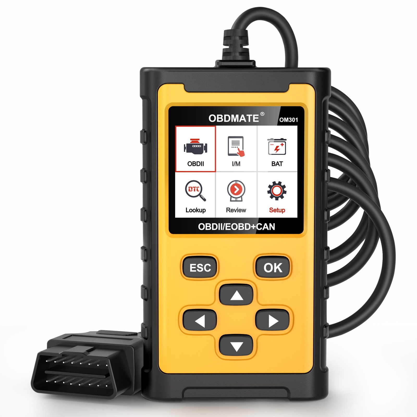 Car Scanner Read Clear Codes Check Engine Code Reader OBDII Diagnostic Tool