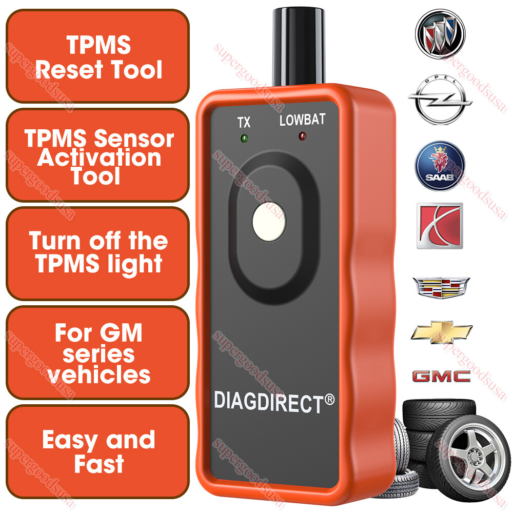 EL50448 TPMS Relearn Reset Tool Auto Tire Pressure Monitor For GM Ford Chevy GMC