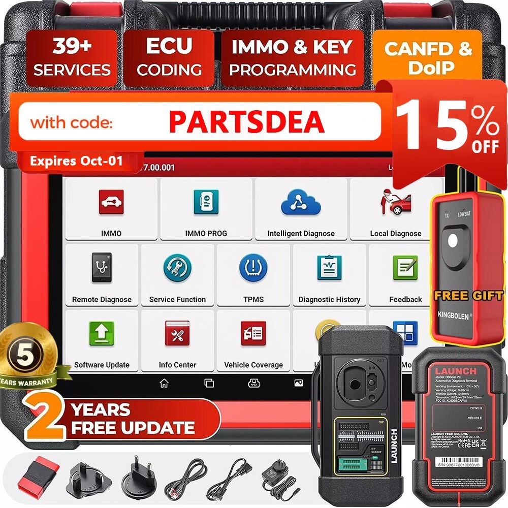 Launch X431 IMMO PLUS PRO 5 Key Programming Tool Full System Diagnostic Scanner