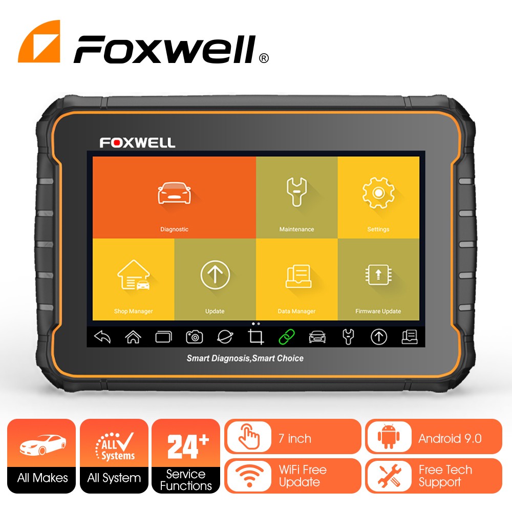 FOXWELL GT60 OBD2 Scanner Car Diagnostic Bidirectional Control Code Reader ABS