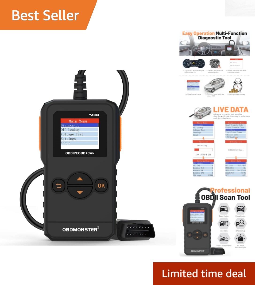 User-Friendly OBD II Scanner: DIY Car Diagnostic Tool for Beginners and Experts
