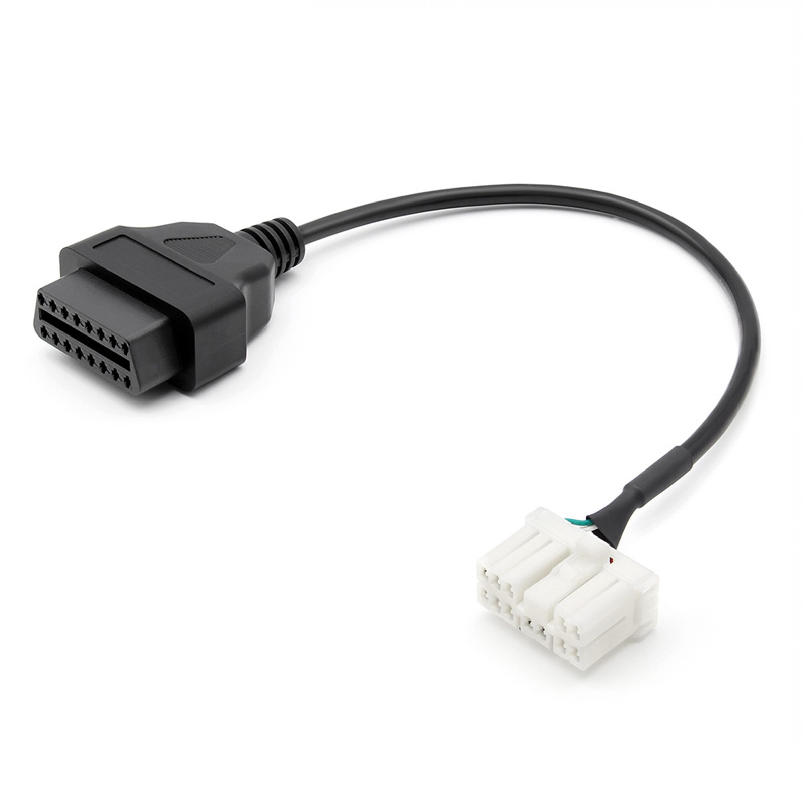 1*OBDII TO 12Pin Male Female Connector Diagnostic Cable For Tesla Model S/X A