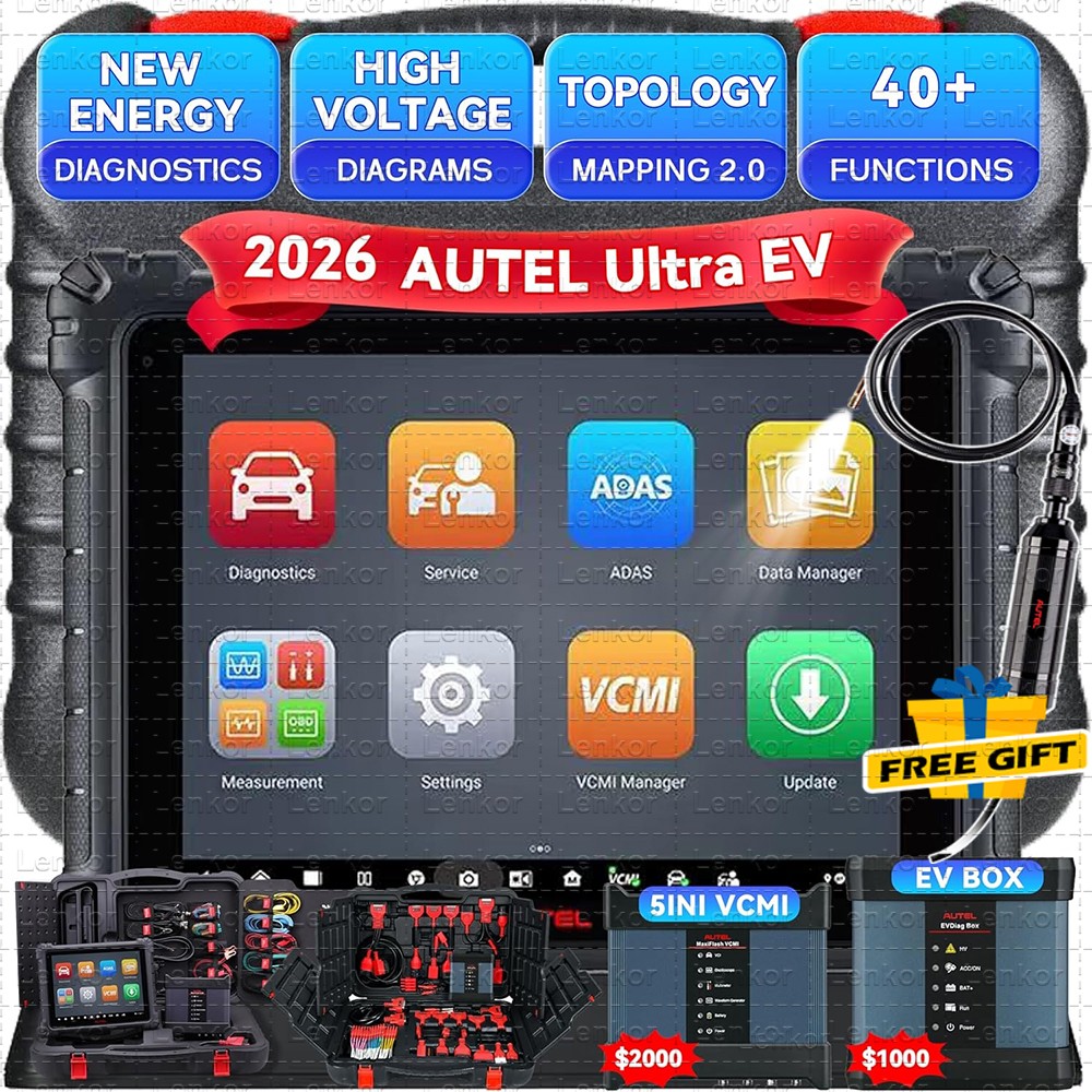 Autel MaxiSys Ultra EV 2026 EV Intelligent Diagnostic Scanner VCMI Programming