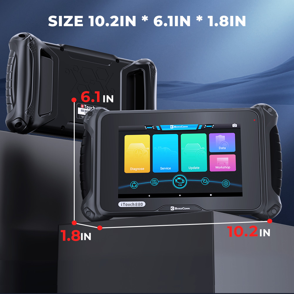 BOSSCOMM iTouch 880 Diagnostic Scanner OBD2 For TOYOTA/BMW/FORD/NISSAN