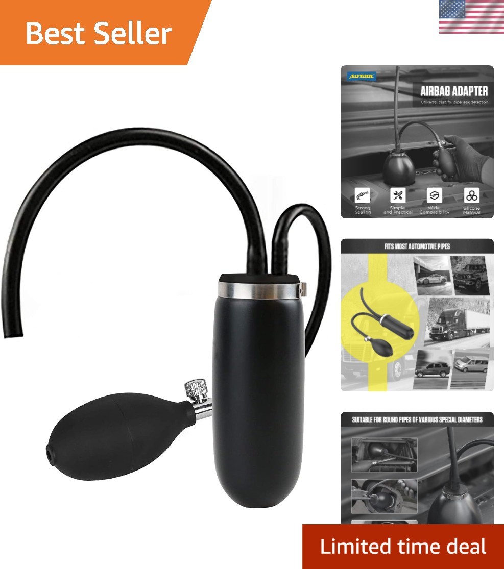 Universal Easy Intake Adapter for 12V Vehicle Pipes Fuel Leakage Detector Dia…