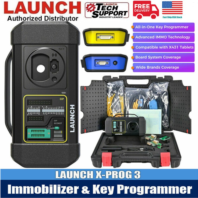 Launch X-Prog 3 GIII Advanced Immobilizer&Progarmmer for X431 V V+ PAD VII ProS
