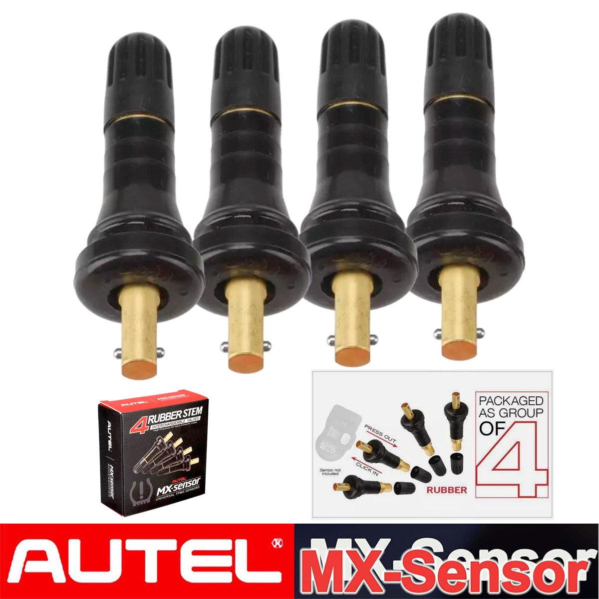 Autel Universal MX-Sensor Sensor RVK / MVK Valve Stem Interchangable Tool Lot