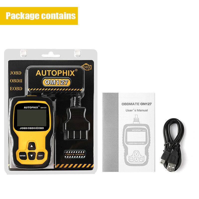 AUTOPHIX OM127 OBD2 JOBD Scanner Car Code Reader Chack Engine Diagnostic Tool