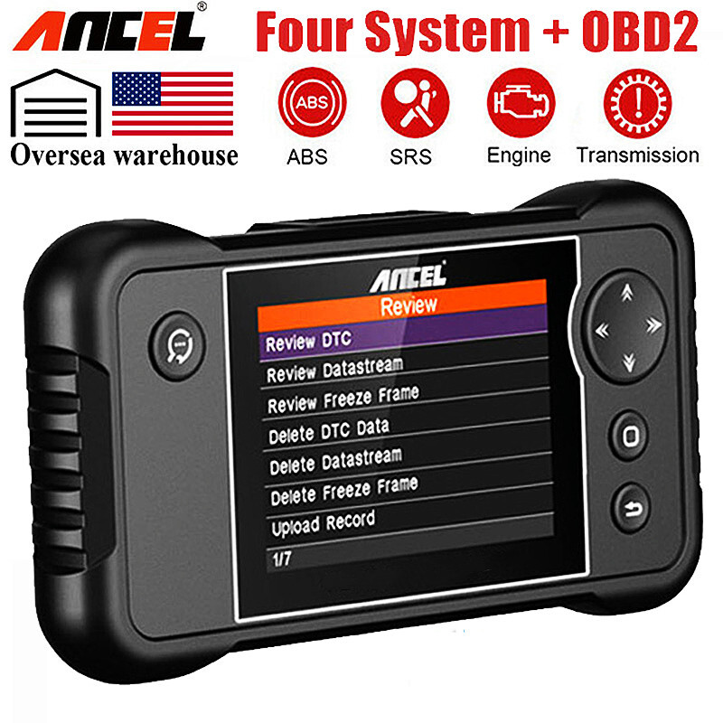 Scan Engine ABS SRS Transmission System Scanner OBD2 Diagnostic Tool Code Reader